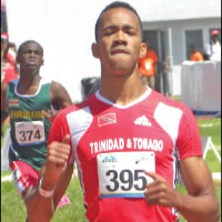 RECORD RUN - Cedenio sizzles in 45.23
