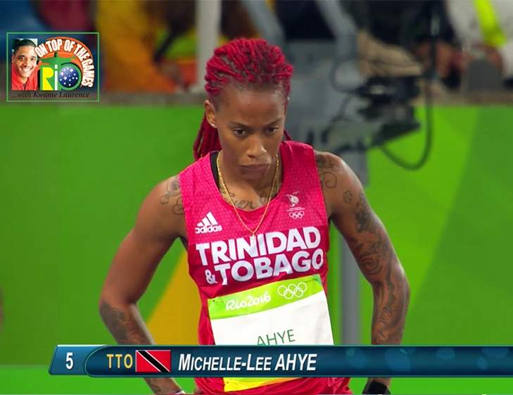 Ahye battles Bowie - Hackett in 100 semis too