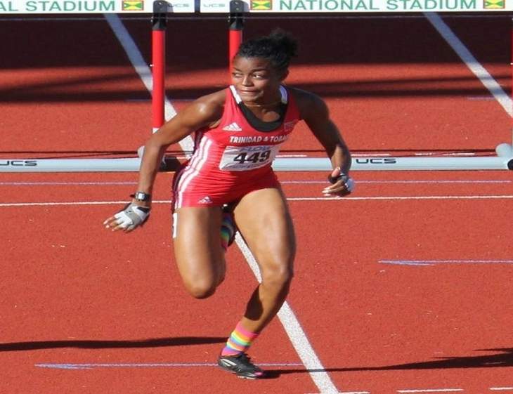 Lewis, Roberts golden - Parris lands Arizona hurdles double