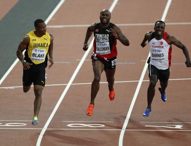 AHYE LEADS THE CHARGE - Women's 100 & men's 400 heats today