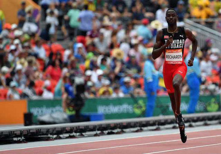 Jereem cruises: Greaux in 200 Semis too