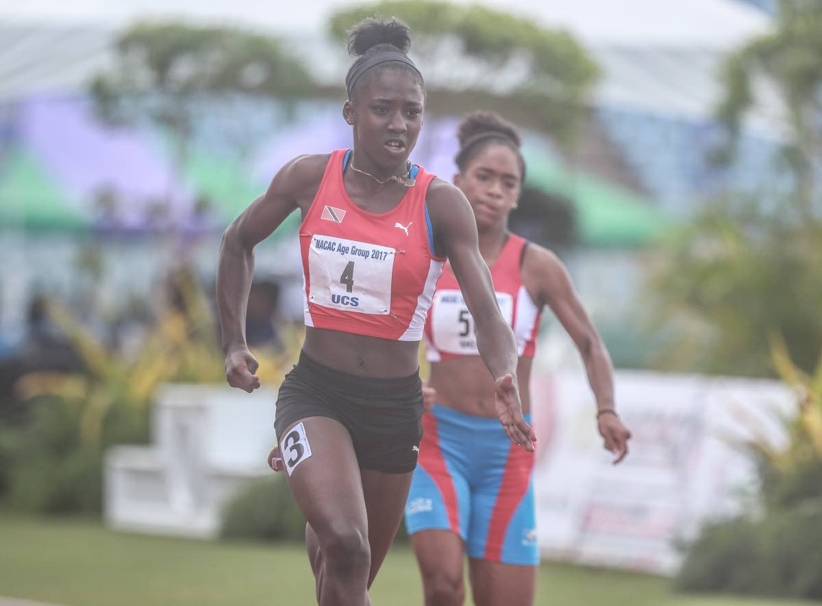 Carifta stars Bascombe, Wallace, Rogers on show