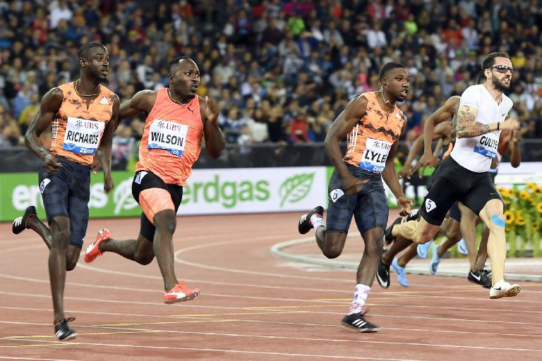 DIAMOND BRONZE - Jereem 3rd in fast Zurich 200