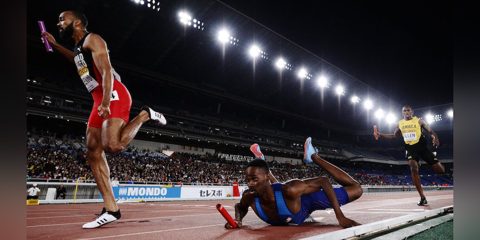 IAAF World Champs Women's 4x100 Beijing 2015